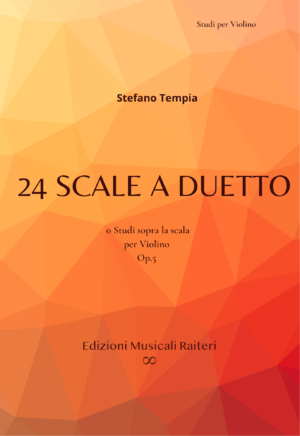 Stefano Tempia - 24 scale a duetto per violino solo