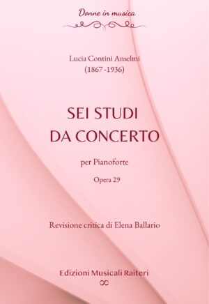 Lucia Contini Anselmi - Sei studi da concerto per pianoforte