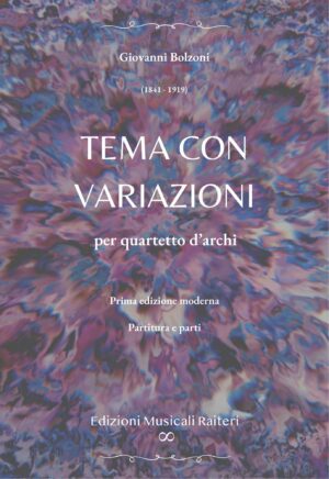 Giovanni Bolzoni - Tema con Variazioni per quartetto d'archi