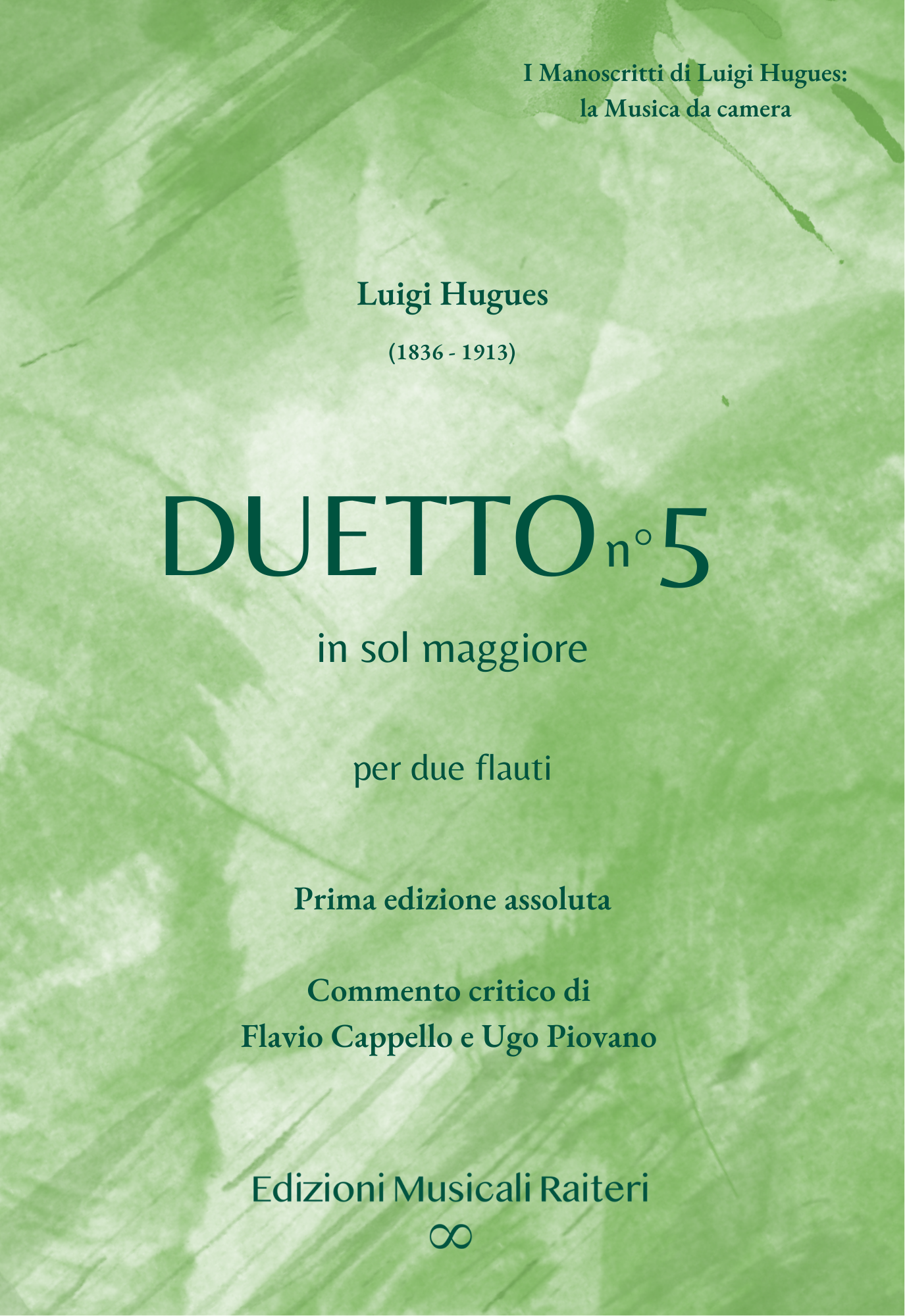 Luigi Hugues - Duetto n° 5  per due flauti