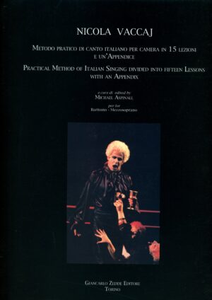 Nicola Vaccaj Metodo pratico di canto italiano per camera in 15 lezioni e un'appendice (1833)  Baritono - Mezzosoprano